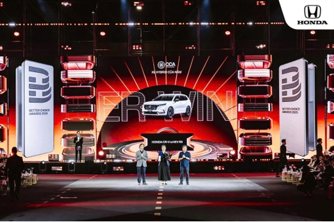 Honda CITY & Honda CR-V e:HEV RS Chiến Thắng Các Giải Thưởng Quan Trọng Tại Better Choice Awards 2025