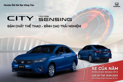 HONDA CITY - ĐẬM CHẤT THỂ THAO - ĐỈNH CAO TRẢI NGHIỆM