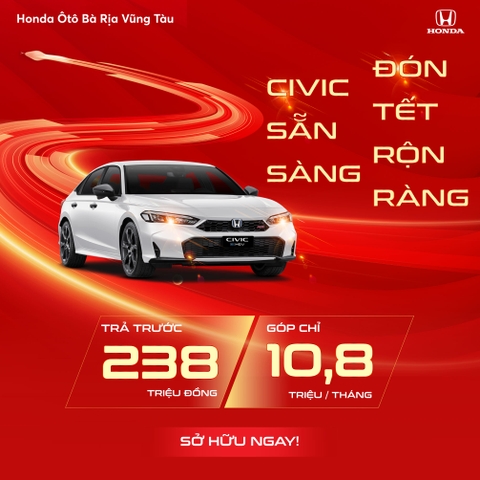 CIVIC SẴN SÀNG - ĐÓN TẾT RỘN RÀNG