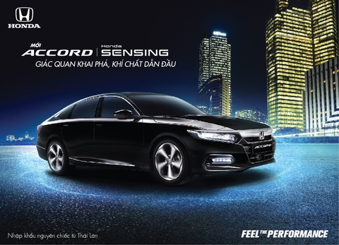 HONDA ACCORD | Giác quan khai phá, khí chất dẫn đầu