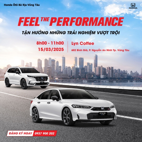FEEL THE PERFORMANCE | TP. VŨNG TÀU