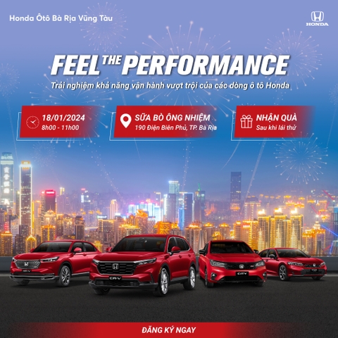 FEEL THE PERFORMANCE | TP. BÀ RỊA