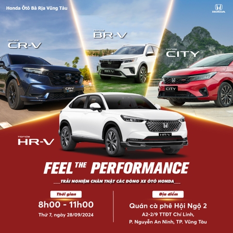 FEEL THE PERFORMANCE | TP. VŨNG TÀU