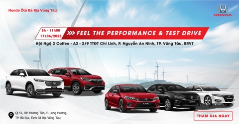 FEEL THE PERFORMANCE & TEST DRIVE | TP. VŨNG TÀU
