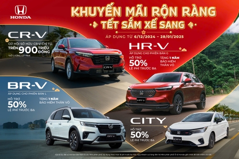 Khuyến mãi rộn ràng – Tết sắm xế sang