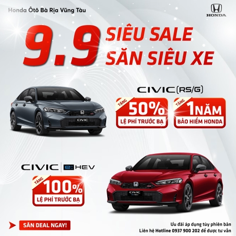 9.9 - SIÊU SALE SĂN SIÊU XE