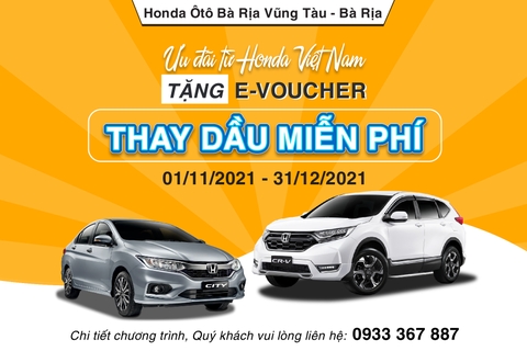 ƯU ĐÃI TỪ HONDA VIỆT NAM