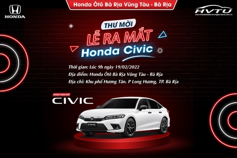 LỄ RA MẮT XE Honda Civic 2022