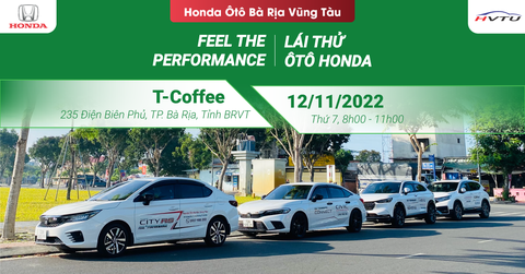 FEEL THE PERFORMANCE & LÁI THỬ | TP. BÀ RỊA