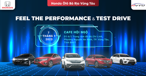 FEEL THE PERFORMANCE & TEST DRIVE | TP. VŨNG TÀU