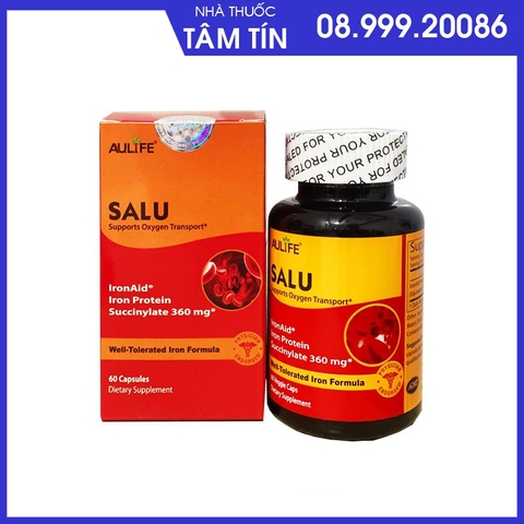 Salu Fe+++ aulife (NK Mỹ) 60 viên