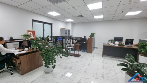 Hoàn thiện thi công nội thất văn phòng Sở tài nguyên môi trường tỉnh Sơn La