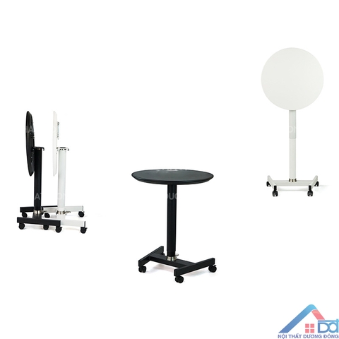 Bàn cafe gấp gọn màu trắng -BCF 69