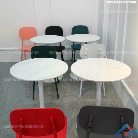 Bàn tròn mặt đá ceramic -BCF 41