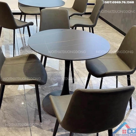 Bàn tròn mặt đá ceramic -BCF 41