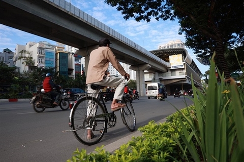 Xe đạp cùng đường sắt đô thị là giải pháp hàng đầu cho giao thông văn minh