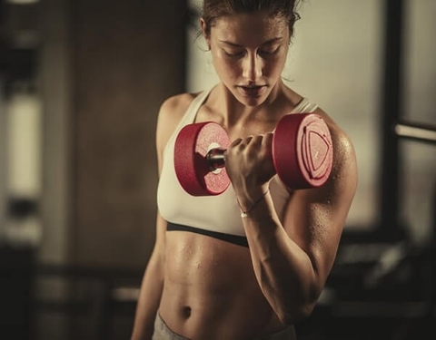 Gợi ý các bài tập gym tay trước dành cho nữ dễ dàng thực hiện