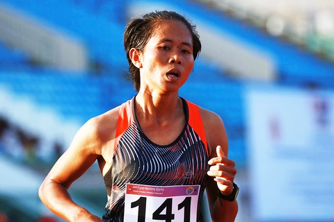 Nữ VĐV chạy dài đi vào lịch sử điền kinh Campuchia với chức danh quan trọng