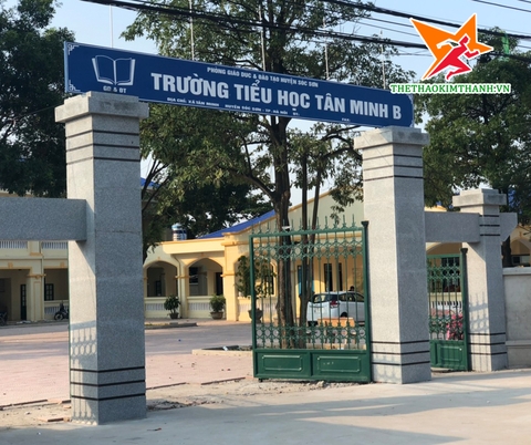 Lắp đặt thiết bị giáo dục tại trường tiểu học Tân Minh Sóc Sơn