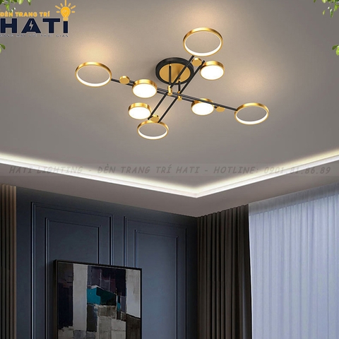 Đèn ốp decor Aki 8 bóng