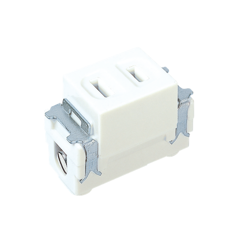 Ổ cắm đơn (Dùng cho phích cắm dẹp)