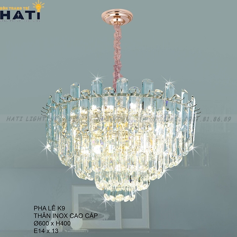 Đèn thả pha lê Erlan