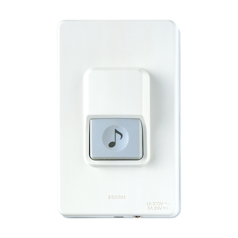 Nút chuông kín nước , Kết nối được 02 chuông EBG888