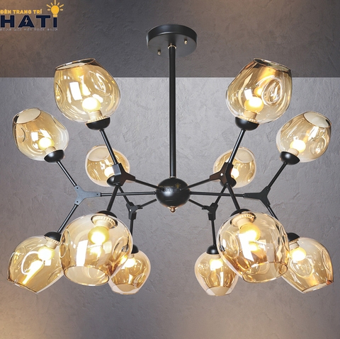 Đèn thả chùm nho 12 quả