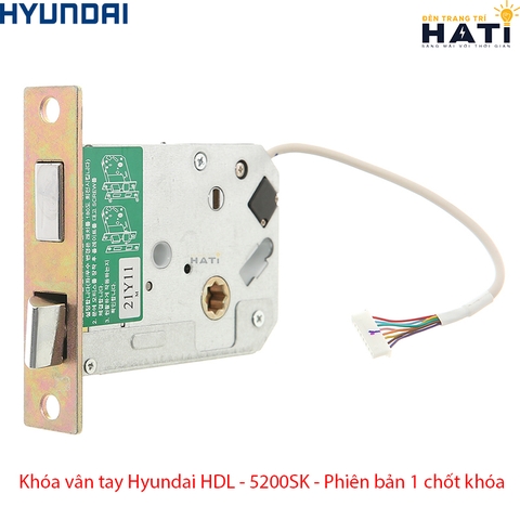 Khóa thông minh Hyundai HDL-5200SK mở khóa thẻ từ