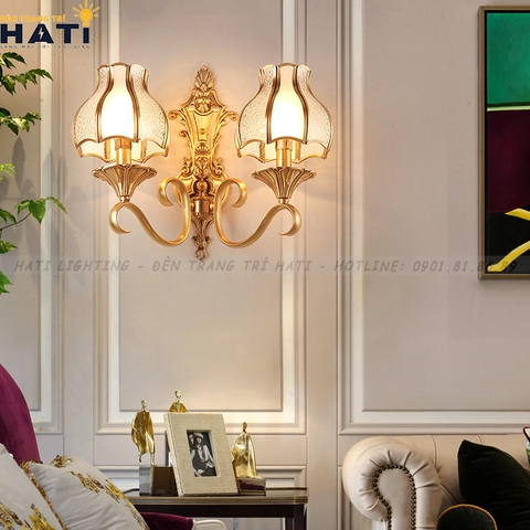 Đèn tường đồng cao cấp Kiara