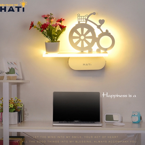 Đèn tường led xe đạp tuổi thơ