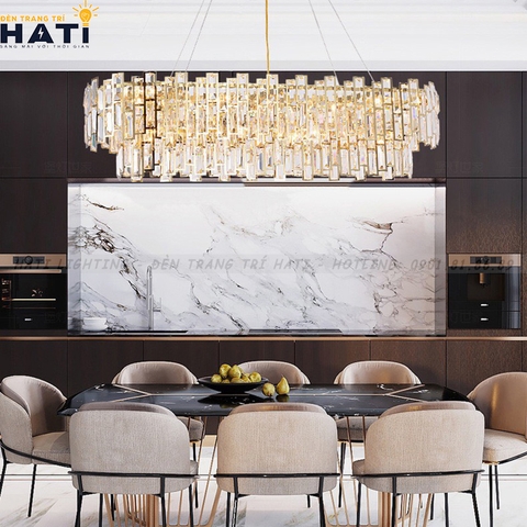 Đèn thả pha lê Isabel