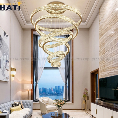 Đèn thả pha lê Cindy