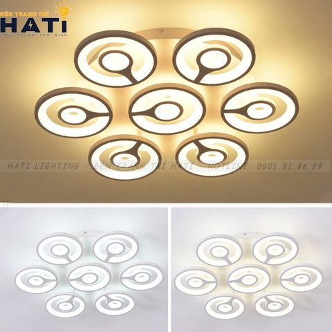 Đèn ốp trần led Tazu 7 cánh