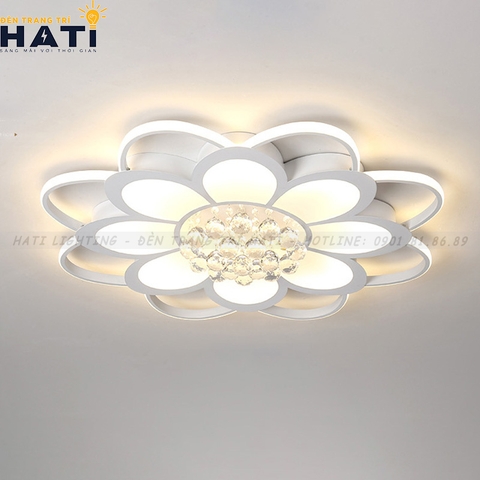 Đèn ốp trần led Tora 8 cánh
