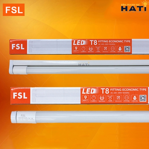 Bộ đèn tuýp T8 FSL 0.6-1.2m