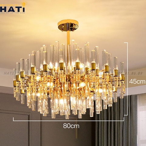 Đèn thả pha lê Drina