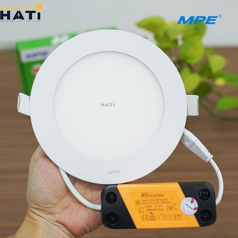 Đèn âm trần tròn siêu mỏng MPE RPL 12w