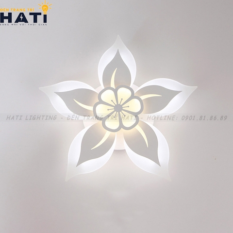 Đèn ốp trần led Aran 5 cánh
