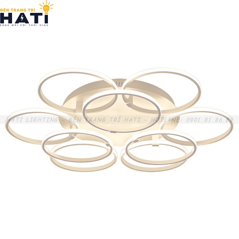 Đèn ốp trần led Taka 9 vòng