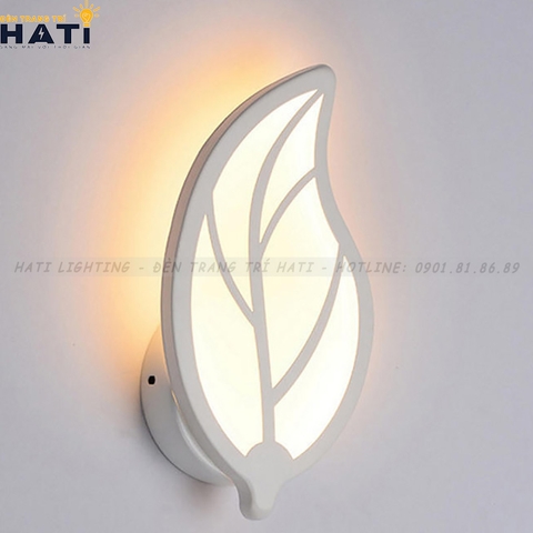 Đèn tường led chiếc lá