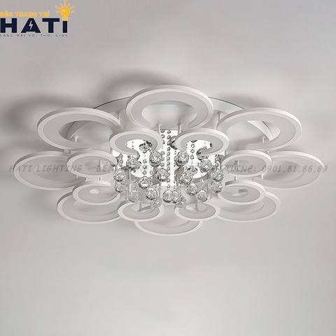 Đèn ốp trần led Taro 16 cánh