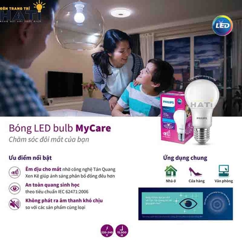 Bóng led Philips Bulb MyCare G9