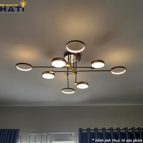 Đèn ốp decor Aki 8 bóng - ODC-013/4+4