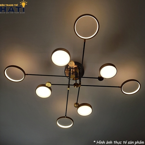 Đèn ốp decor Aki 8 bóng - ODC-013/4+4