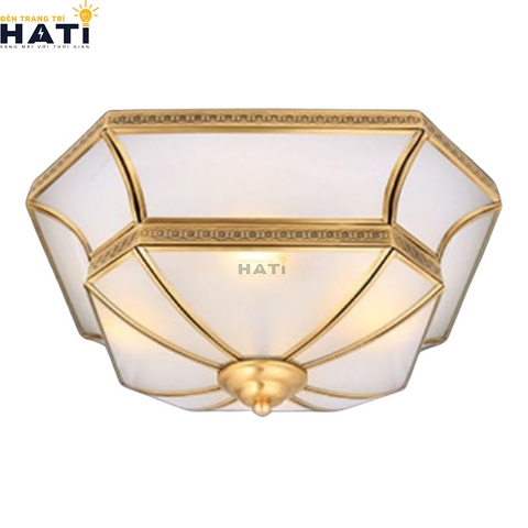 Đèn ốp trần đồng Zinari