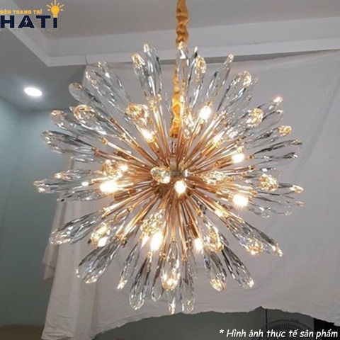 Đèn thả pha lê Gerimy