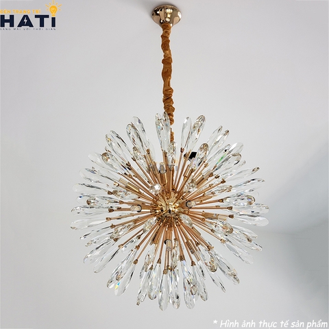 Đèn thả pha lê Gerimy