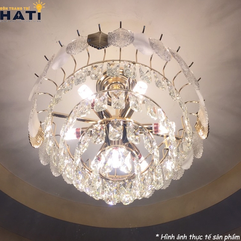 Đèn thả pha lê Nuria