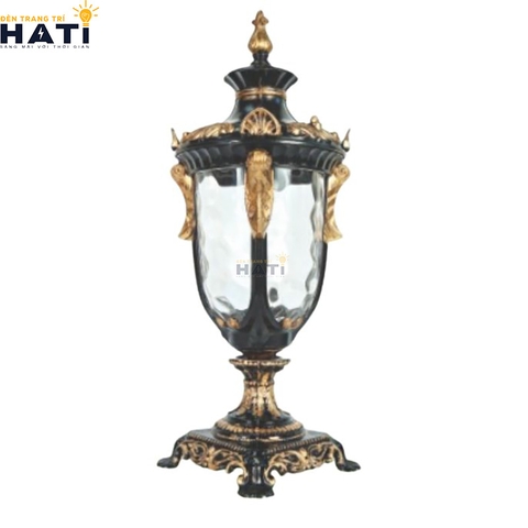 Đèn trụ cổng cao Amber